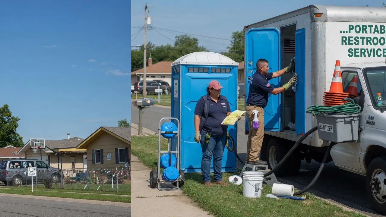 Portable Toilet Rental in Lipscomb, TX near me